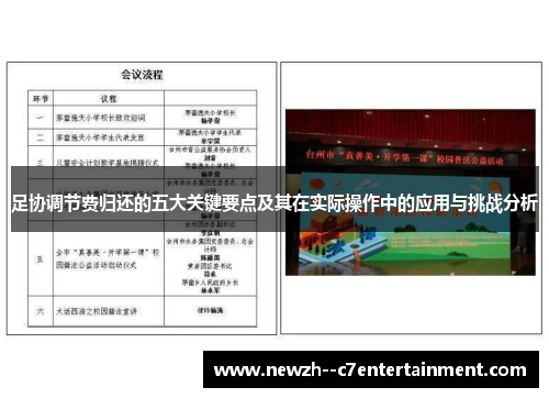 足协调节费归还的五大关键要点及其在实际操作中的应用与挑战分析 足协调节费归还的五大关键要点及其在实际操作中的应用与挑战分析